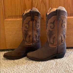 Genuine Leather Cowgirl Boots